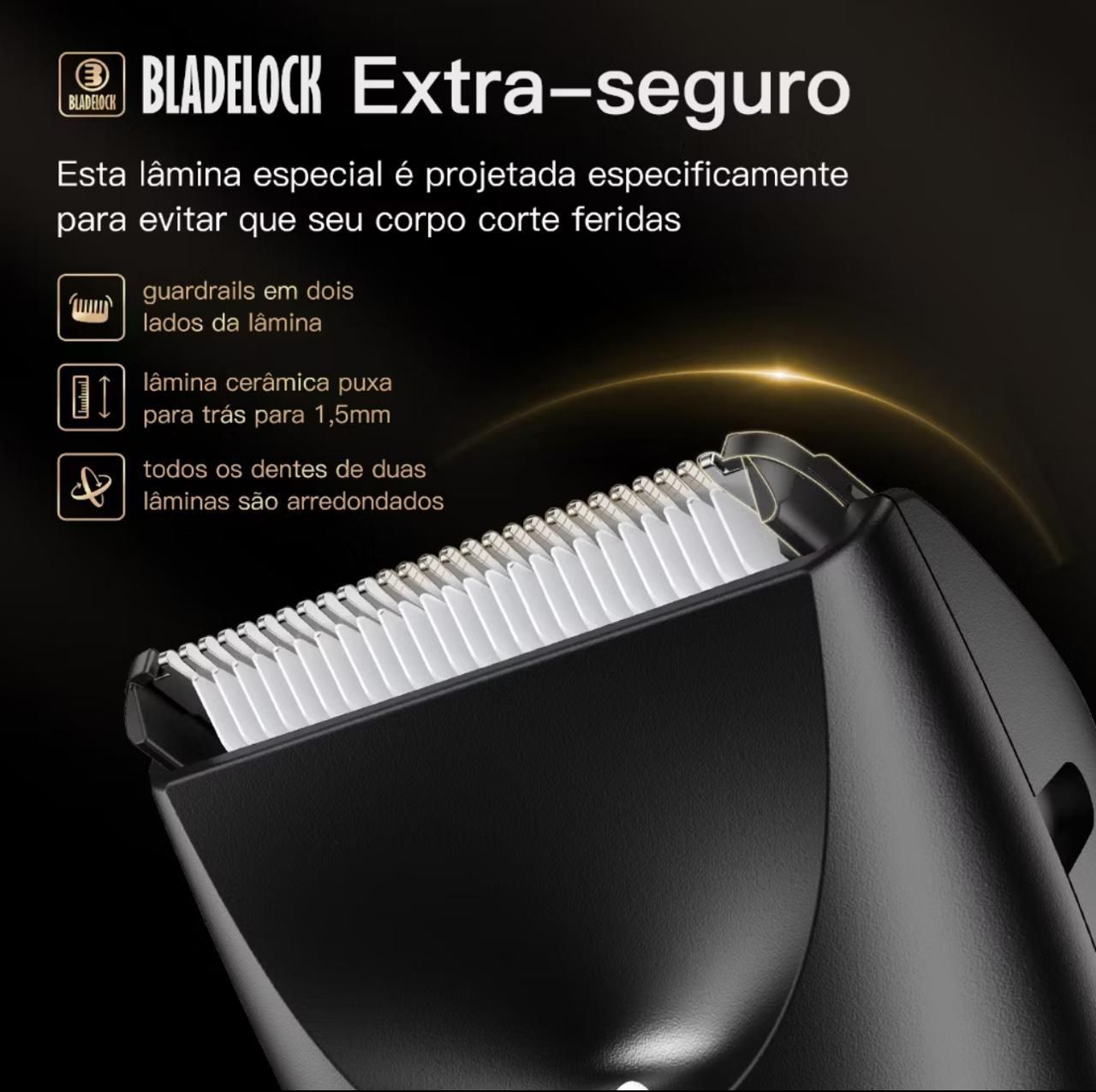 BHAD HAIR REMOVEDORA DE PELOS CORPORAIS BI VOLT