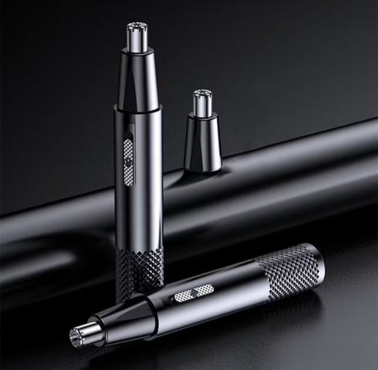 Aparador Elétrico de Pêlos do Nariz USB Remoção de Pêlos dos Ouvidos Barba Lâminas Laváveis Cuidado